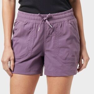 Marmot Shorts Womens 4” Inseam Lightweight Performance Purple Pockets Athleisure